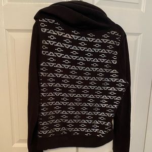 Victoria’s Secret PINK studded zip hoodie L